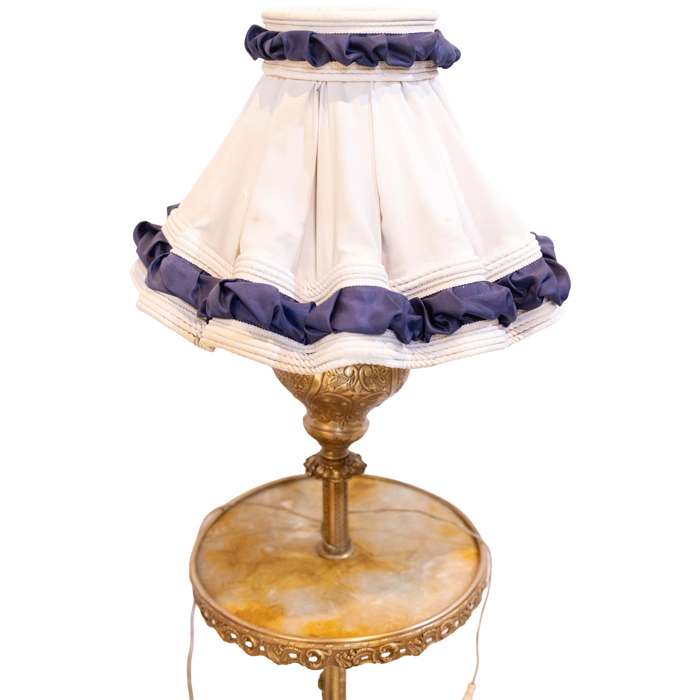 Victorian Ornate Floor Lamp Table