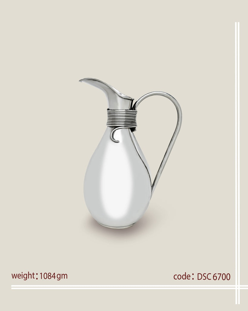 Pure Silver Plain Pitcher (DSC6700)