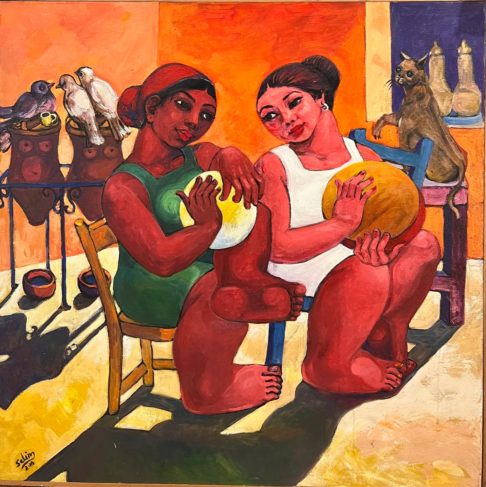 Tambourine Players - Ahmed Selim