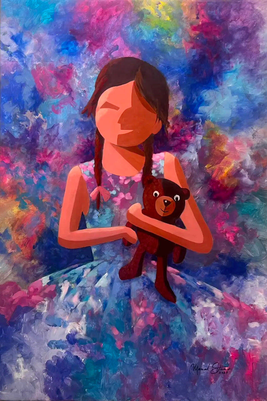 The Braids and The Teddy Bear - Manal Stino