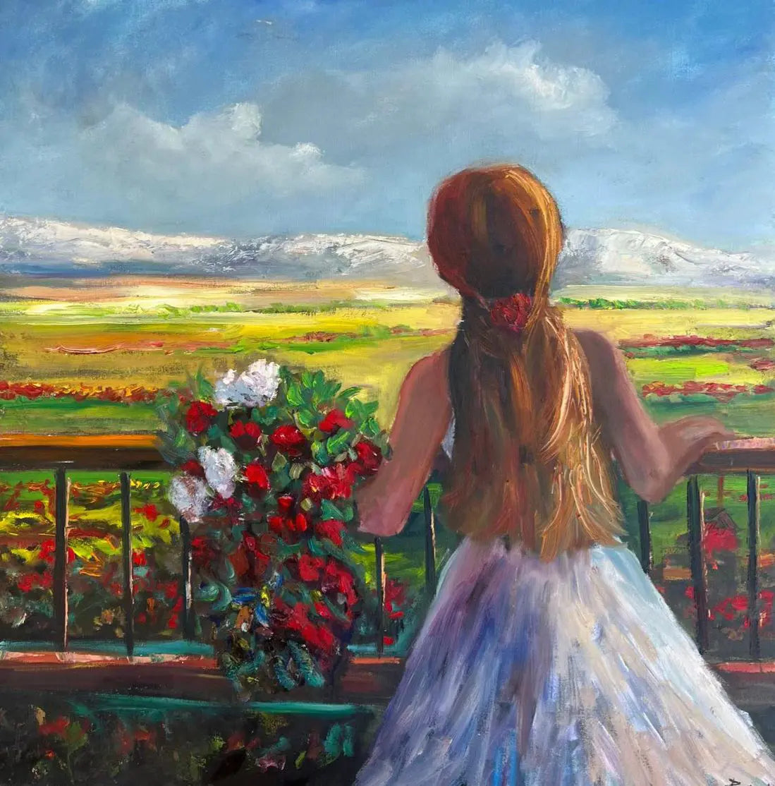 Between Flowers and Mountain - Ramia Mawlawi