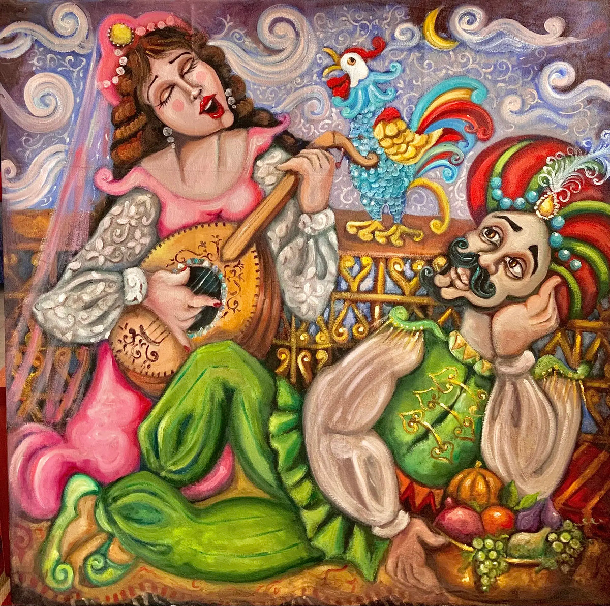 Shahryar and Scheherazade - Riham El-Shamy