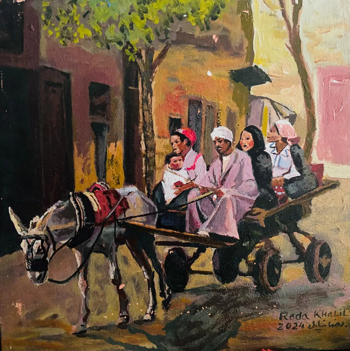 The Horse-Drawn Cart - Reda Khalil