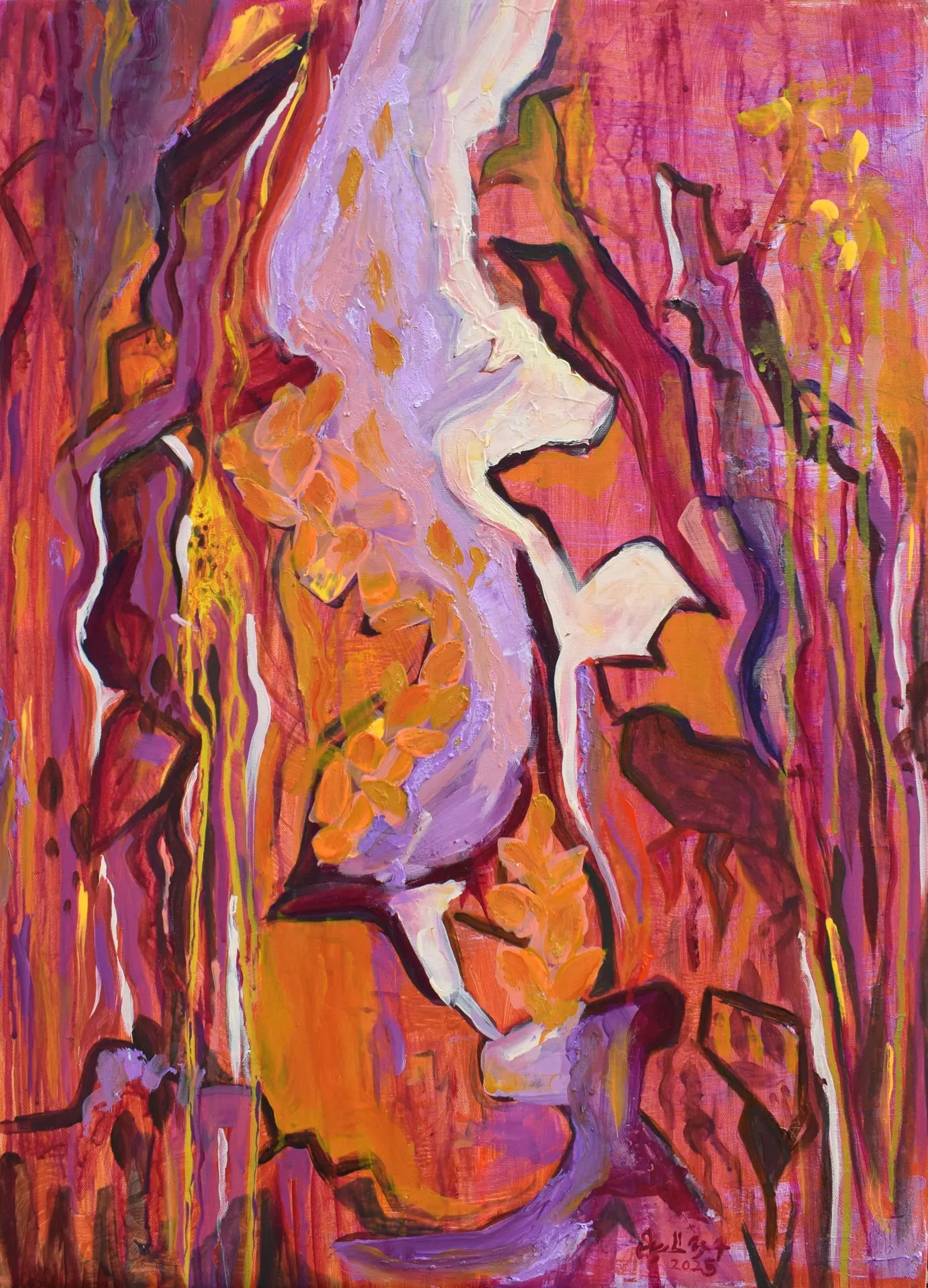 The Glow of Trees in Dahshur - Azza Elhadidi