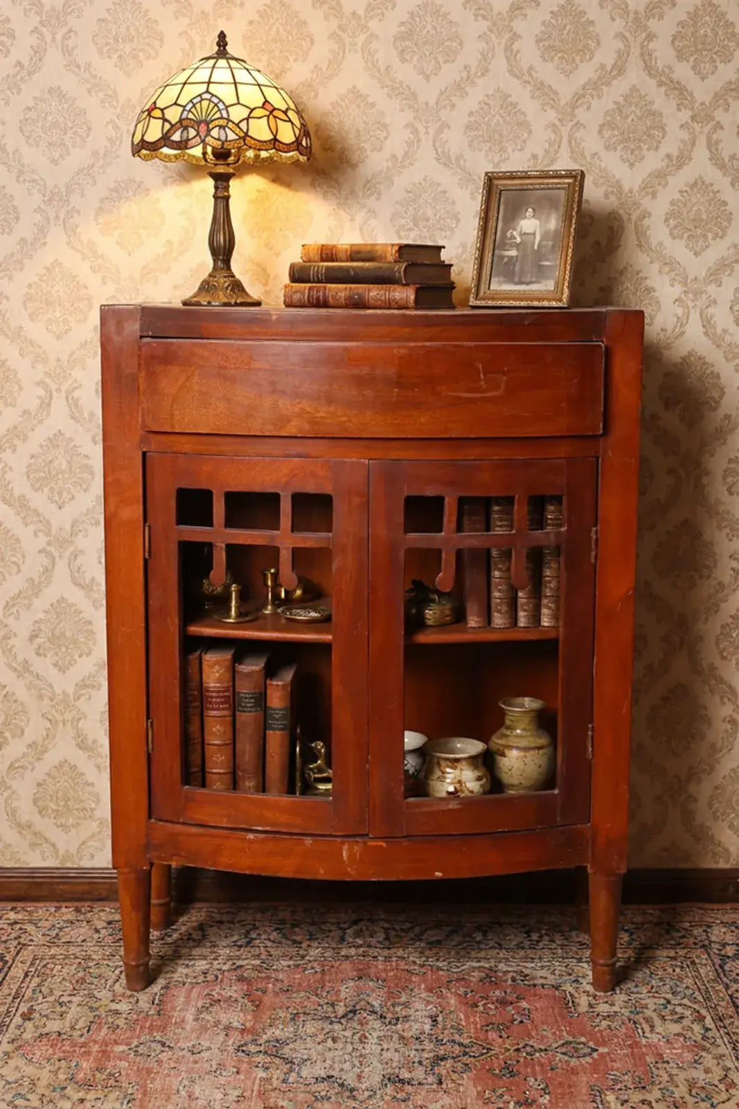 Bow-Front Cabinet