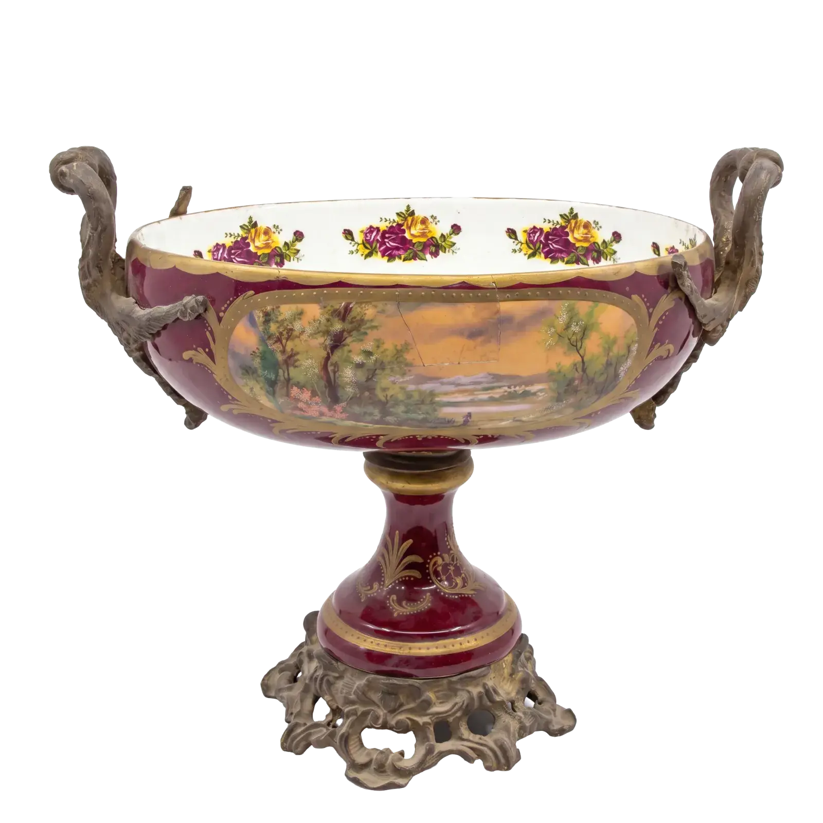 Burgundy Vignette