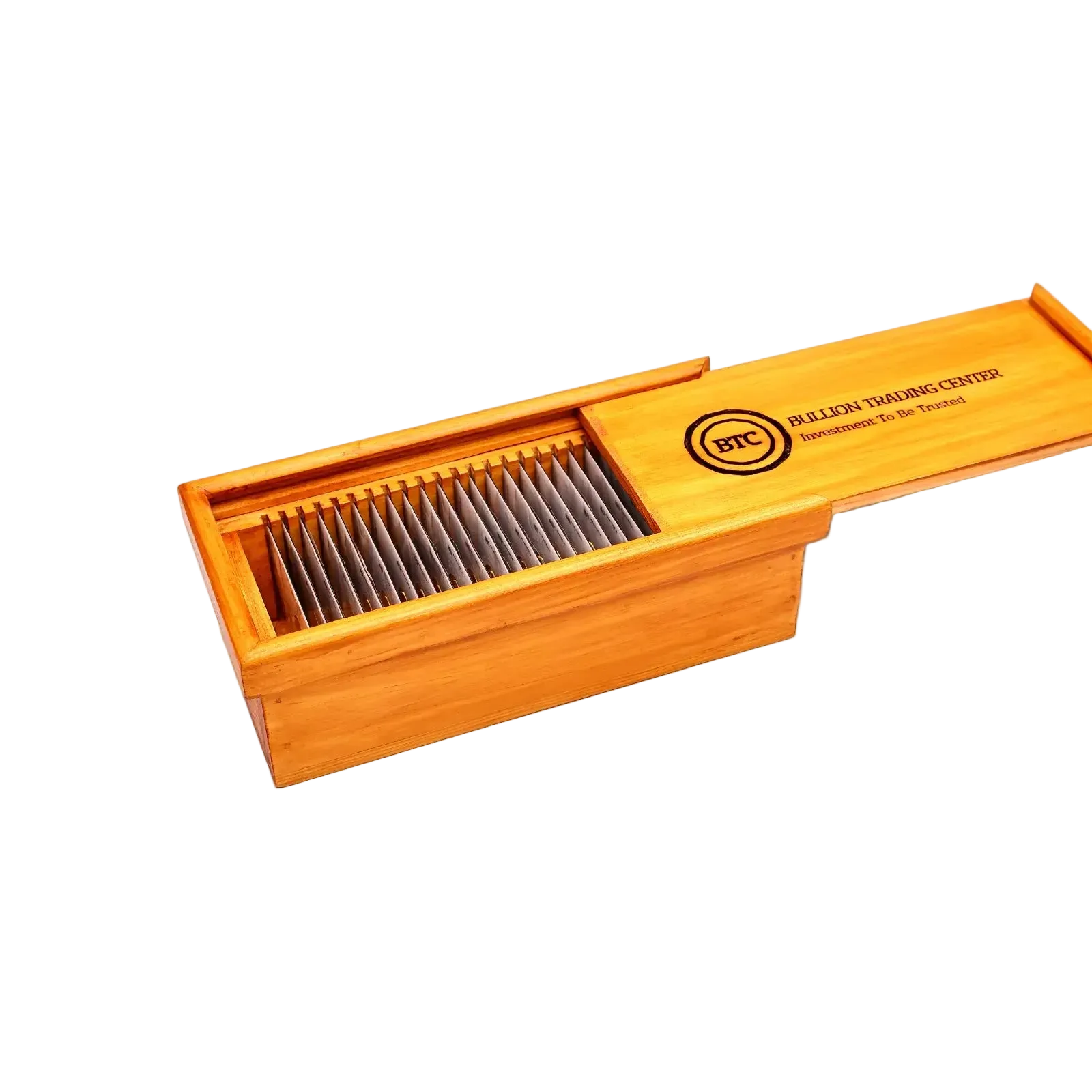 Wooden Bullion Box – 25 Cards