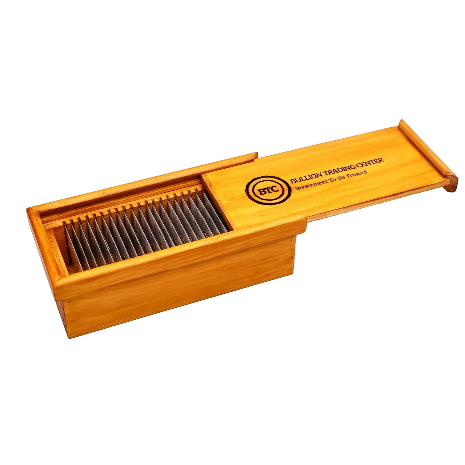 Wooden Bullion Box – 25 Cards