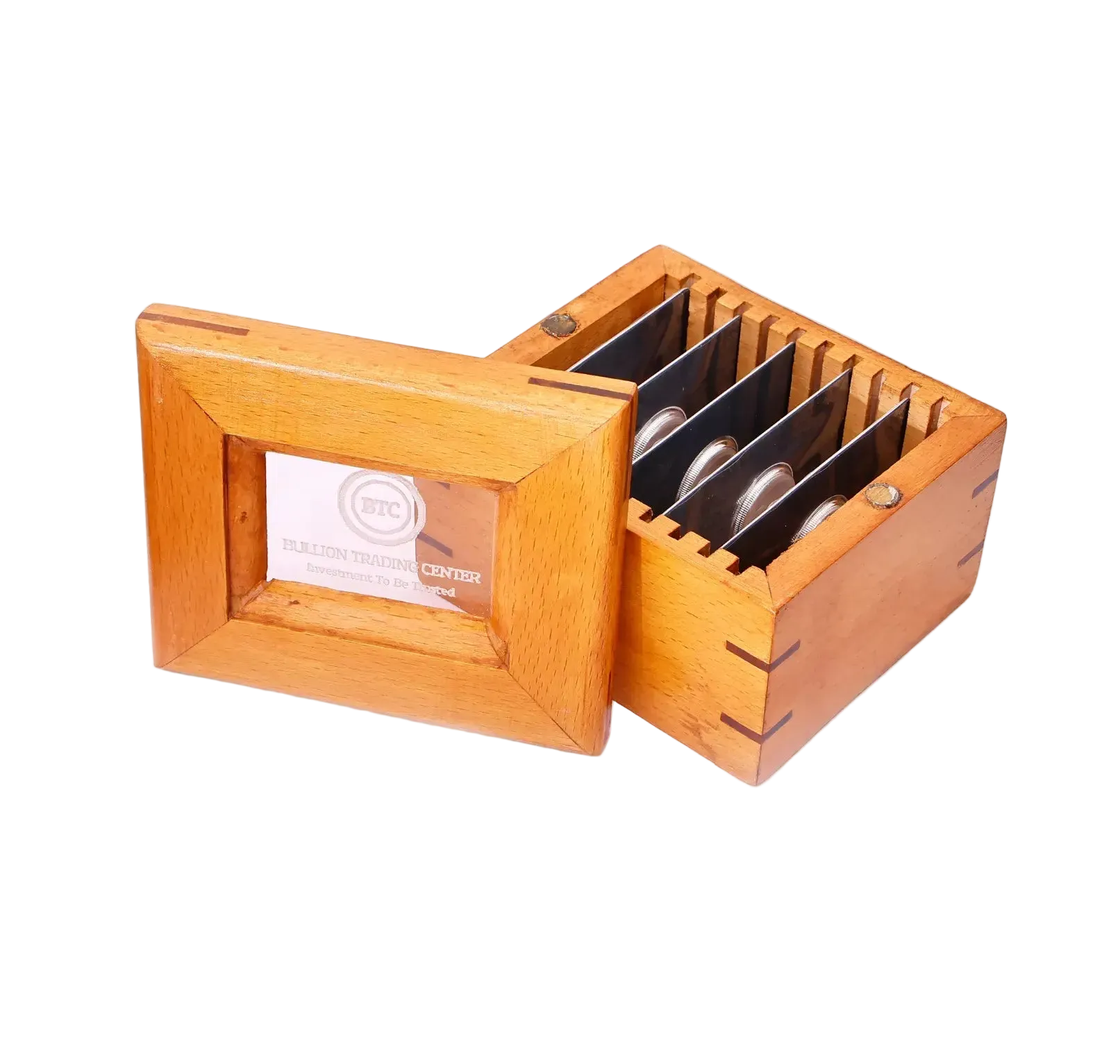 Wooden Bullion Box – 10 Cards