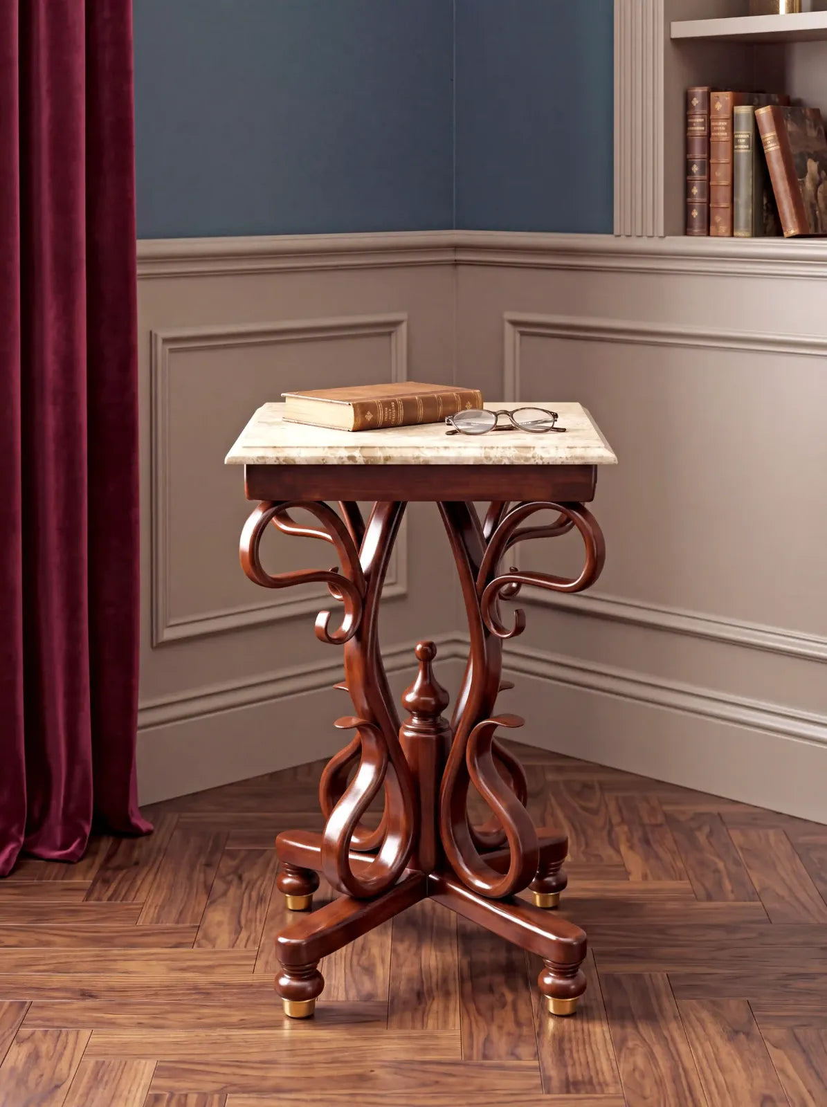 Spiral Marble Table