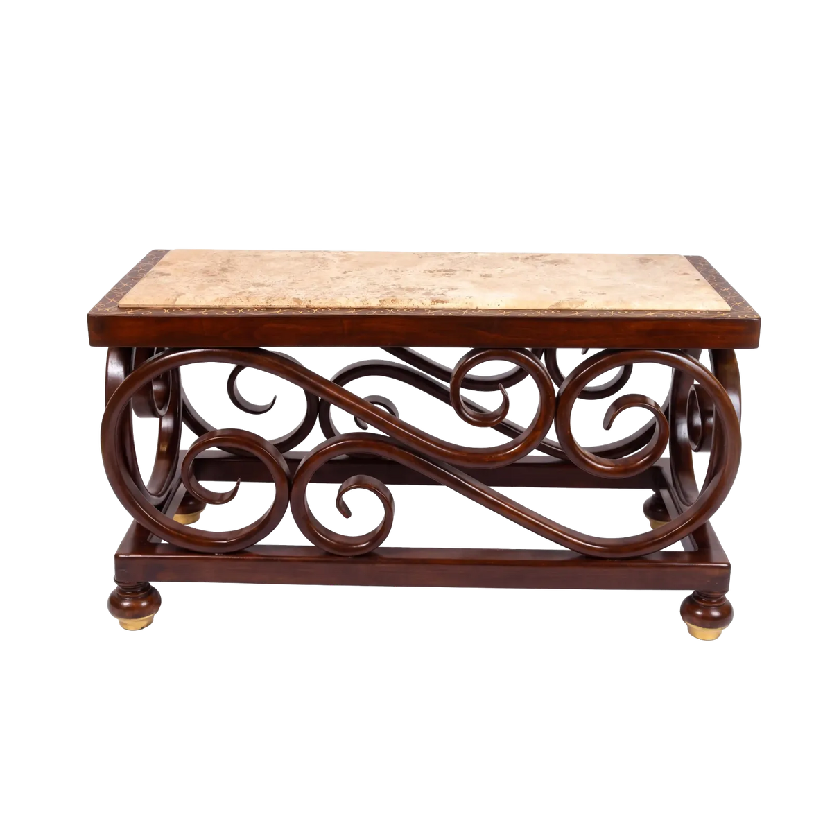 Scroll Marble Table