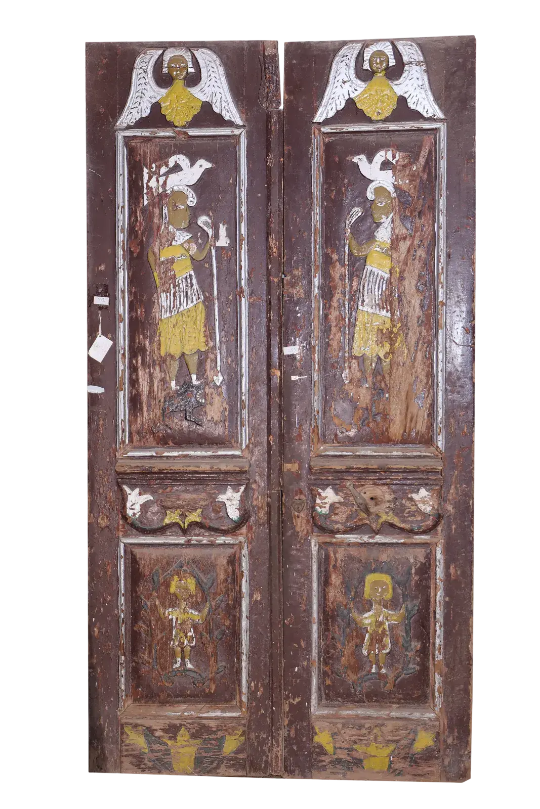 A Vintage Dam Doors made of Wood - 1159 .