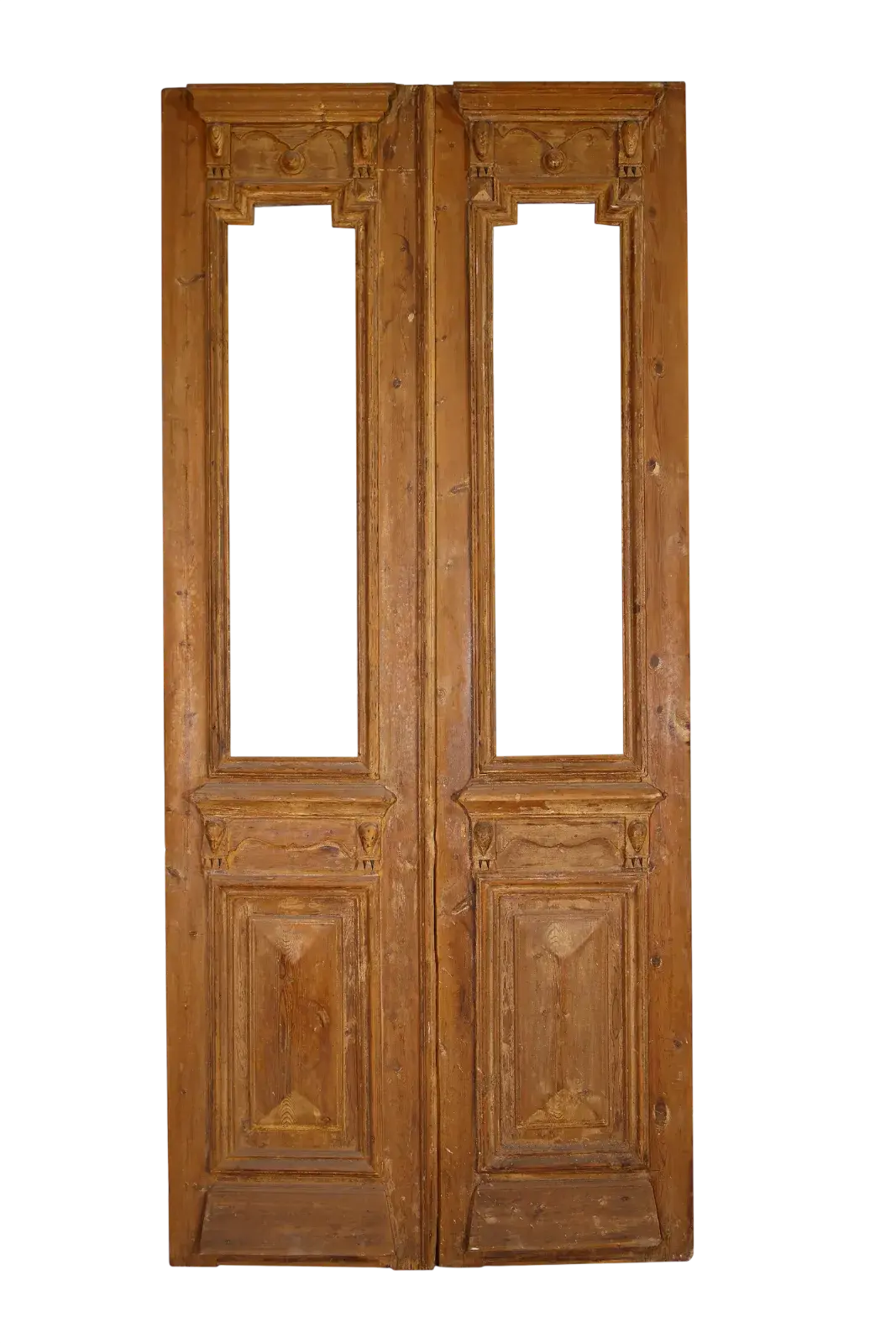 A Vintage Iron Window Doors made of Wood - 1175 .