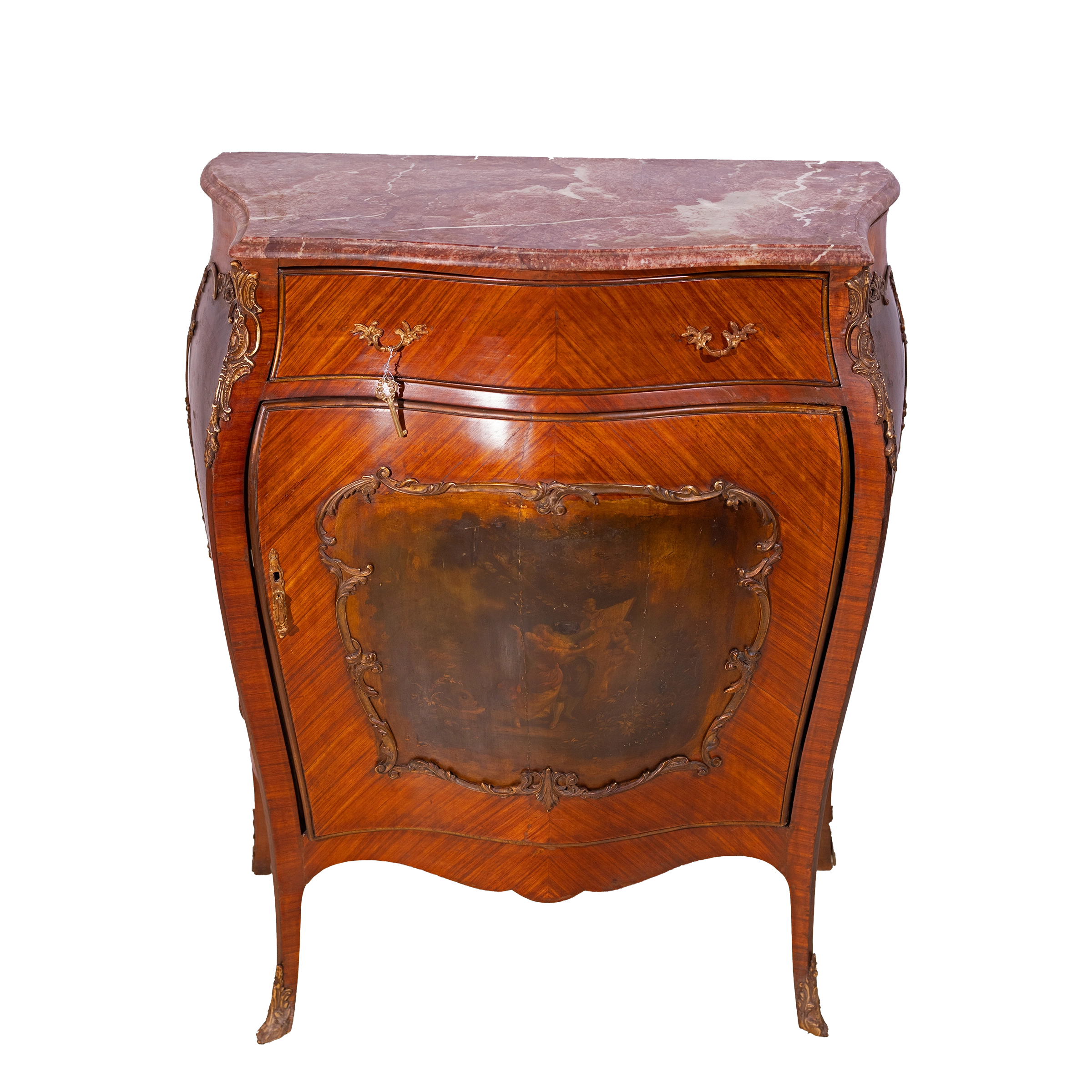 Louis XV Marquetry Cabinet