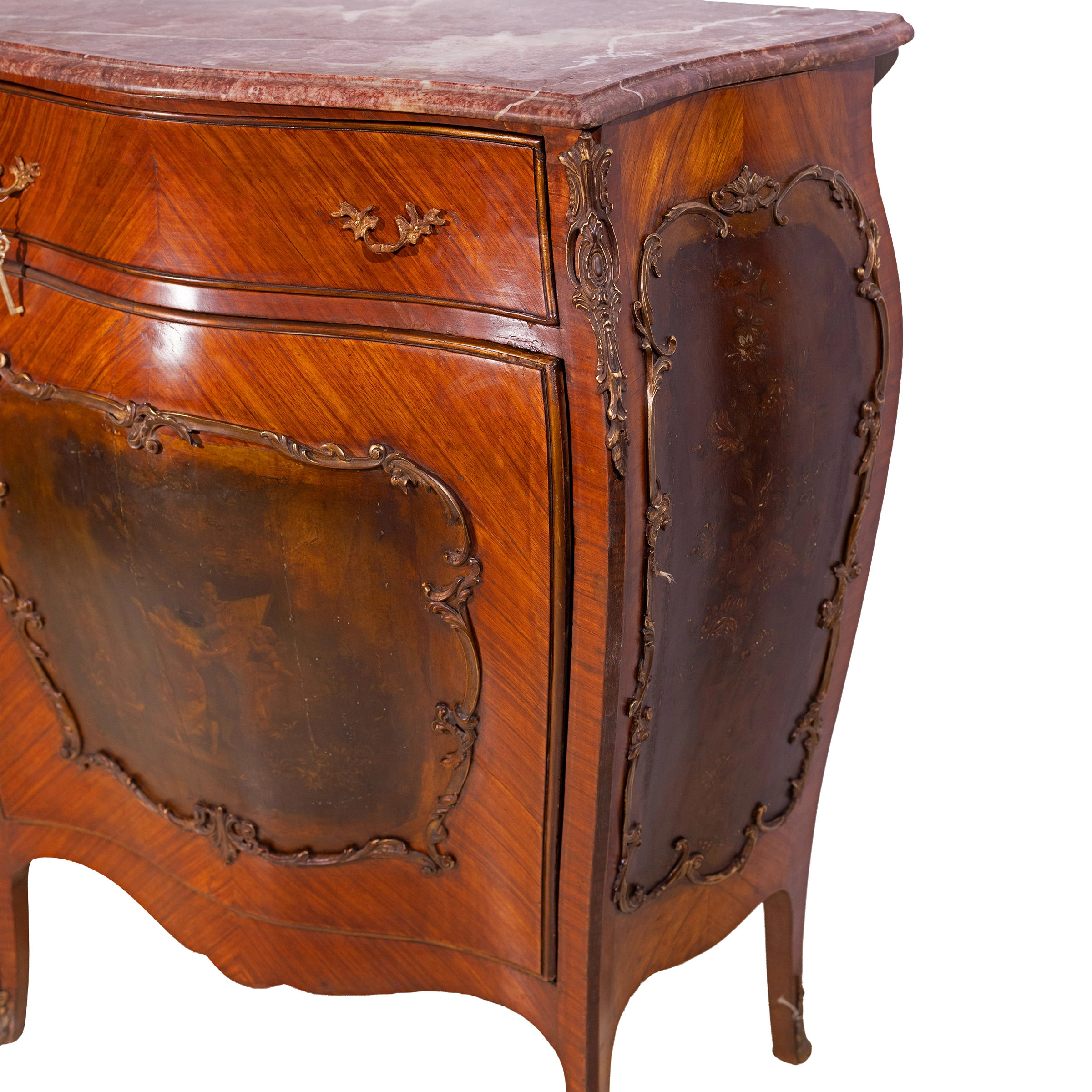 Louis XV Marquetry Cabinet