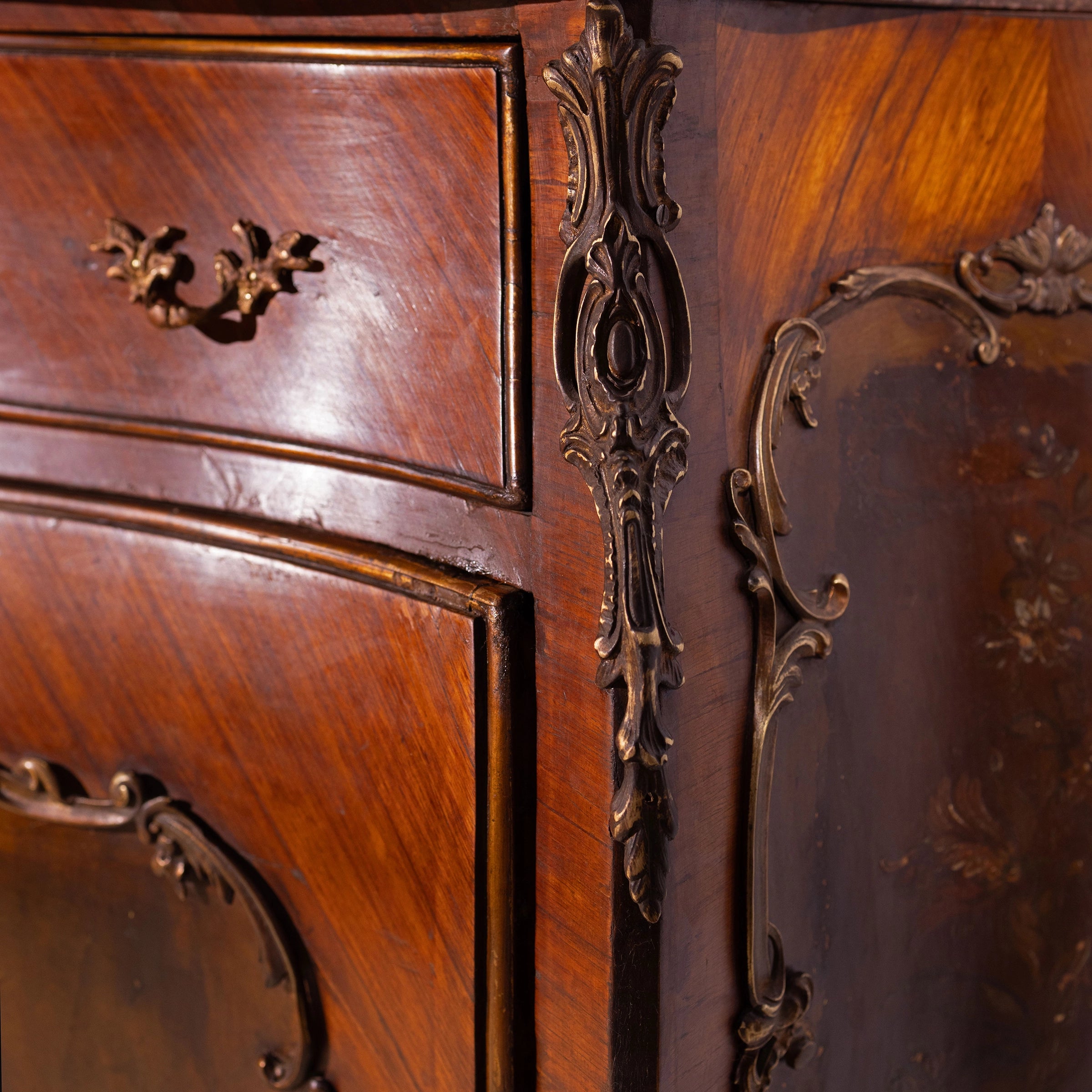 Louis XV Marquetry Cabinet