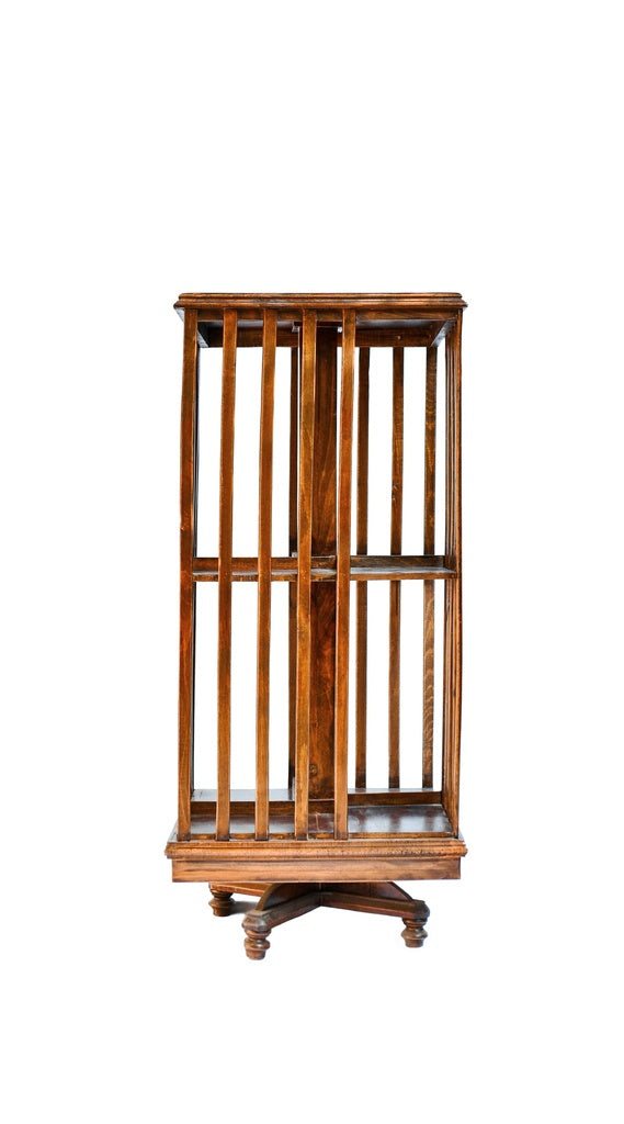 English style bookcase with two shelves