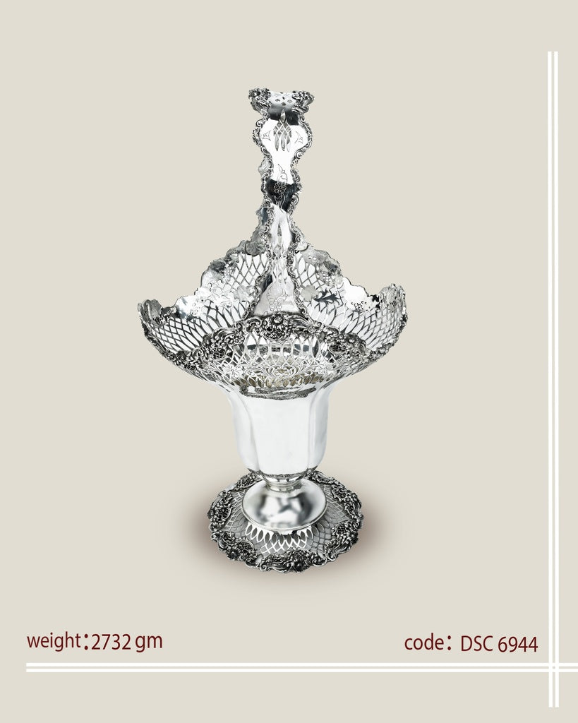 Old English Silver Basket