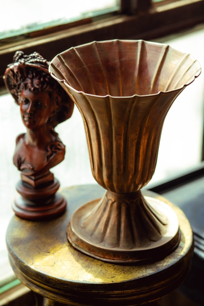 Handcrafted copper cup