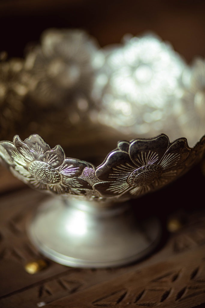 Handcrafted copper plate