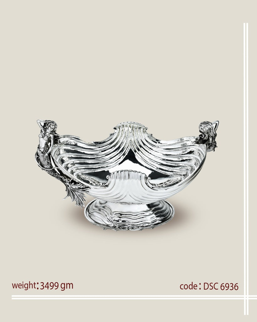 Italian Silver Jardiner with 2 Mermaids (DSC6936)