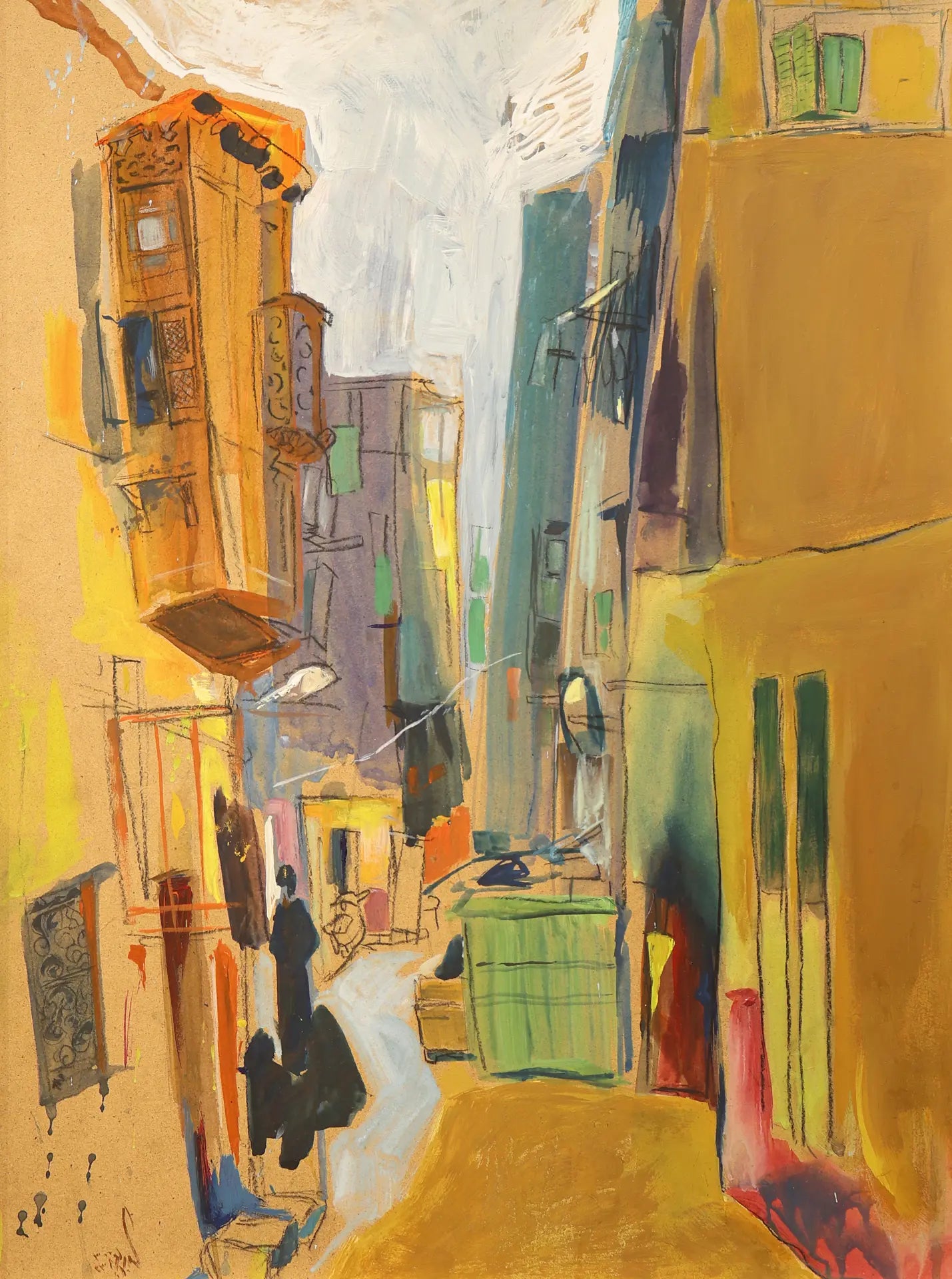 Al Hattaba at Al-Dahdira Alley - Abdel-Aziz El-Guindy