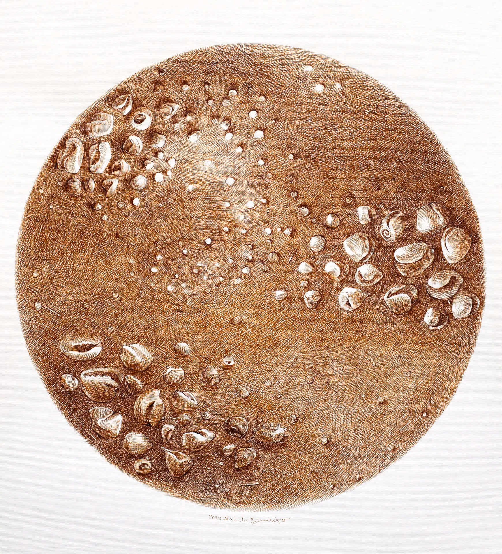 From the collection “Thirty Faces of the Moon”-salah El Meligy
