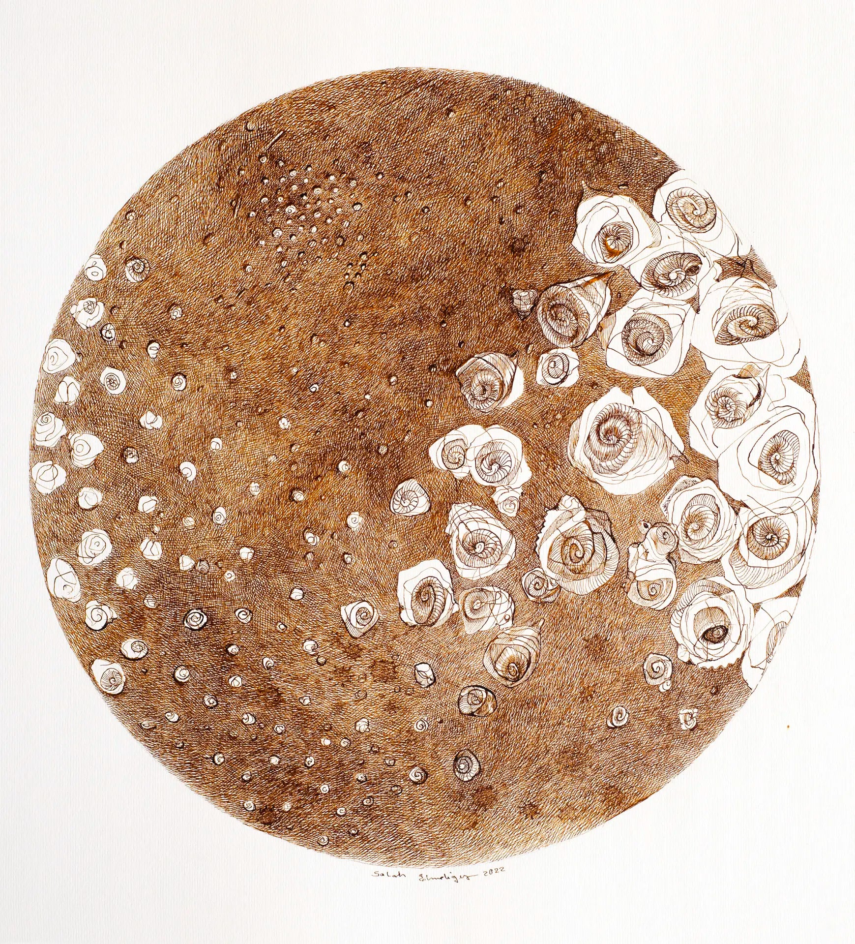 From the collection “Thirty Faces of the Moon”-salah El Meligy