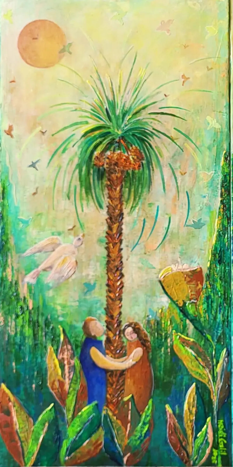 Palm Shadows 2 - Heidi Galil