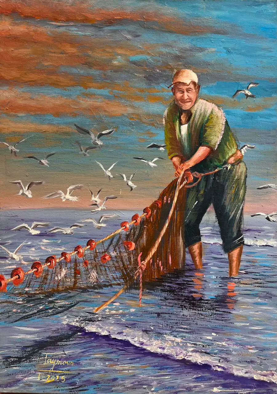 Port Said Fisherman - Taymour Labib