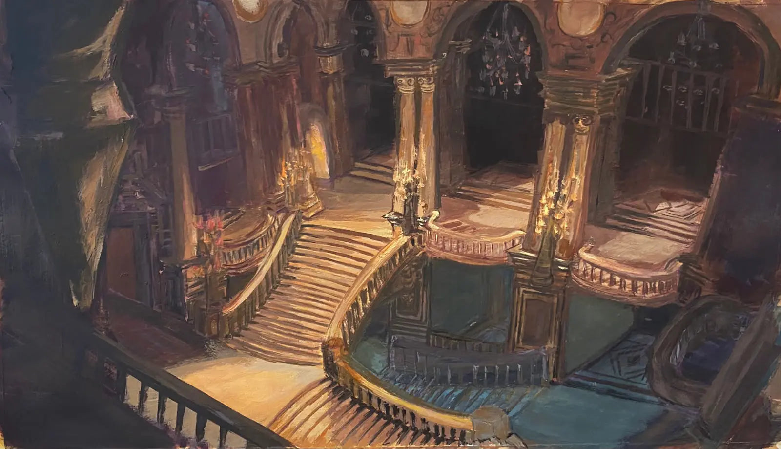 A cinematic frame of the Paris Opera - Alaa Ayman Thabet