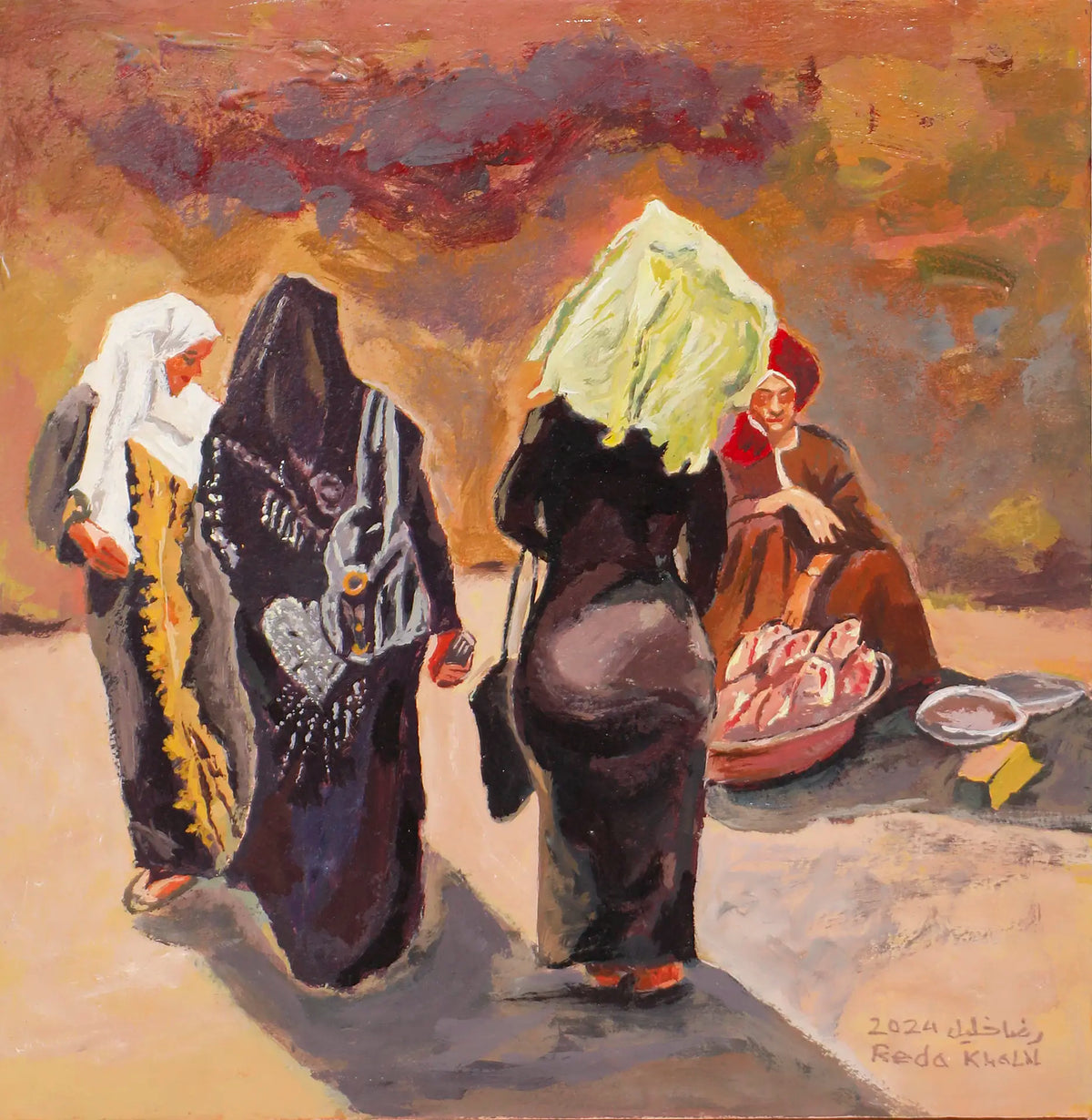 A popular market - Reda Khalil