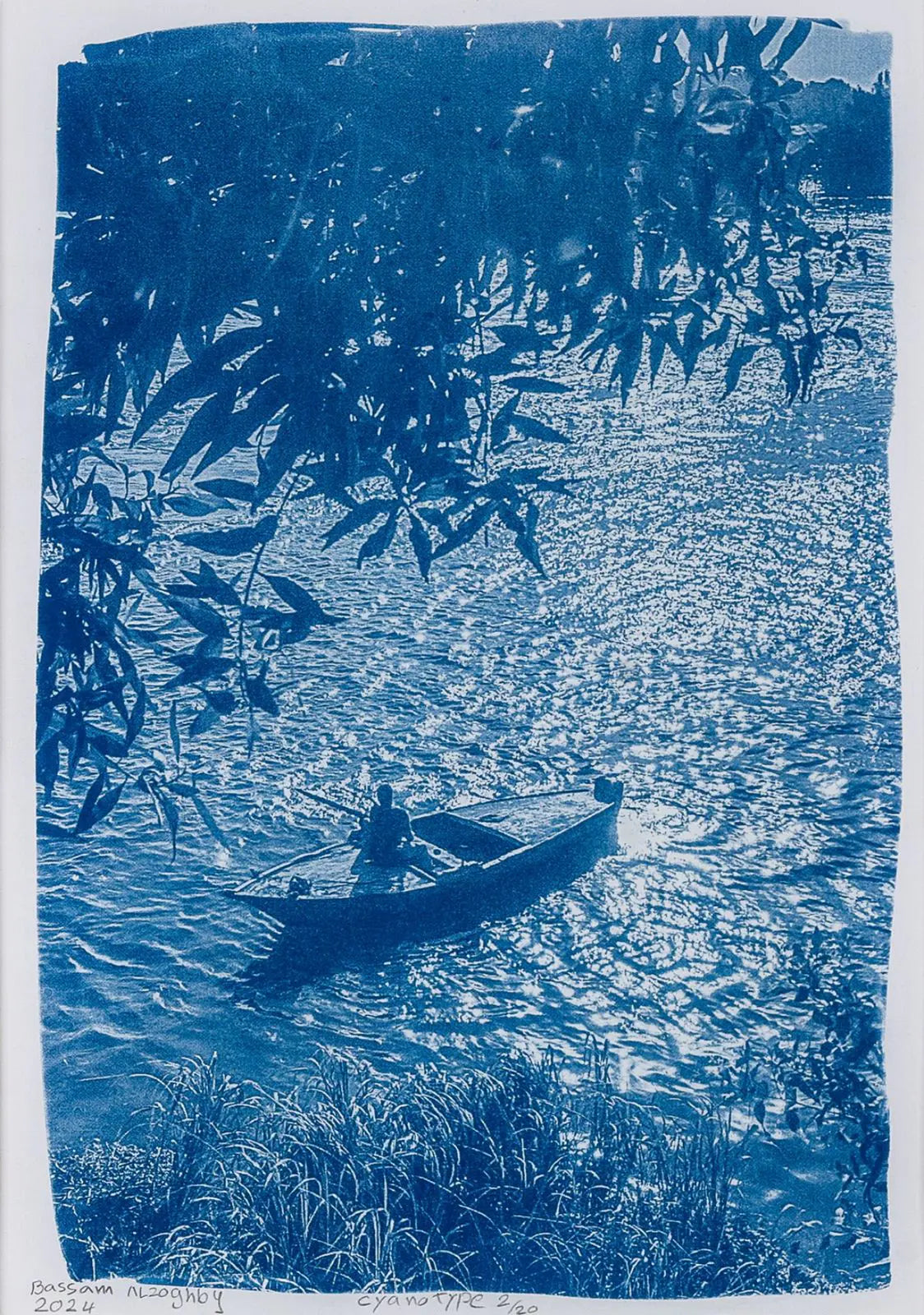 Boat on the Nile - Bassam Al Zoghby
