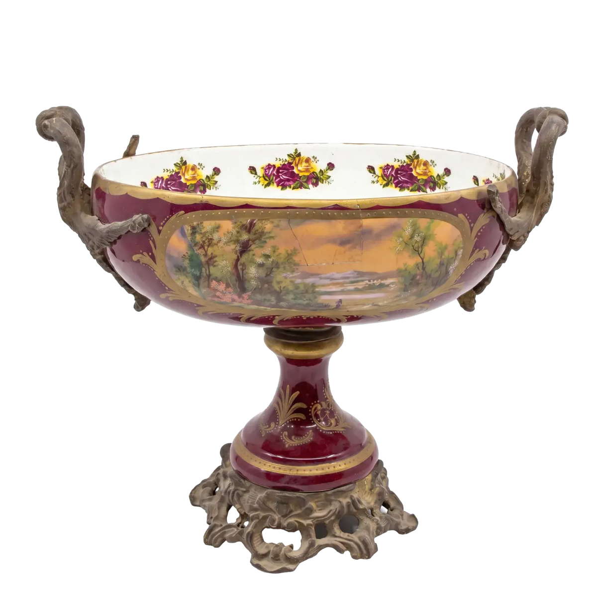 Burgundy Vignette
