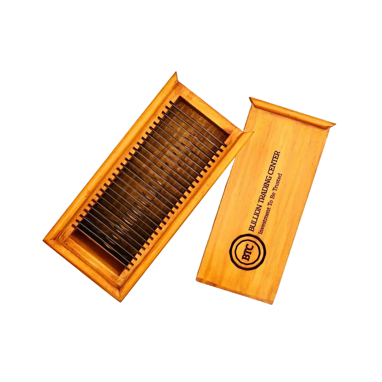Wooden Bullion Box – 25 Cards