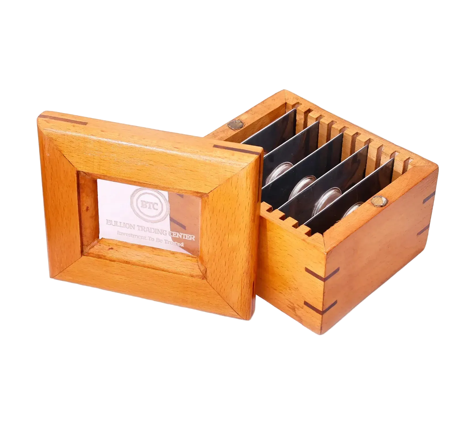Wooden Bullion Box – 10 Cards