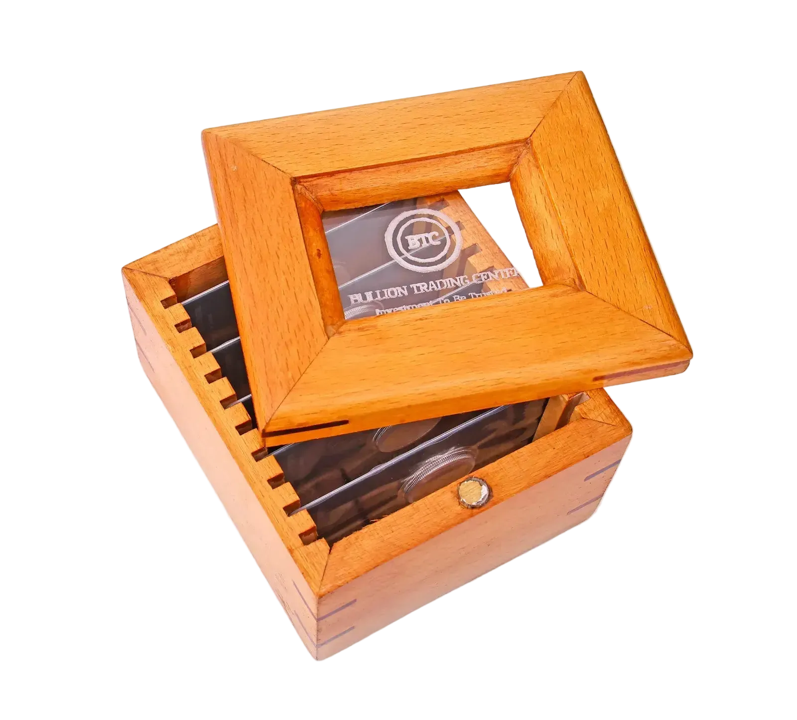 Wooden Bullion Box – 10 Cards