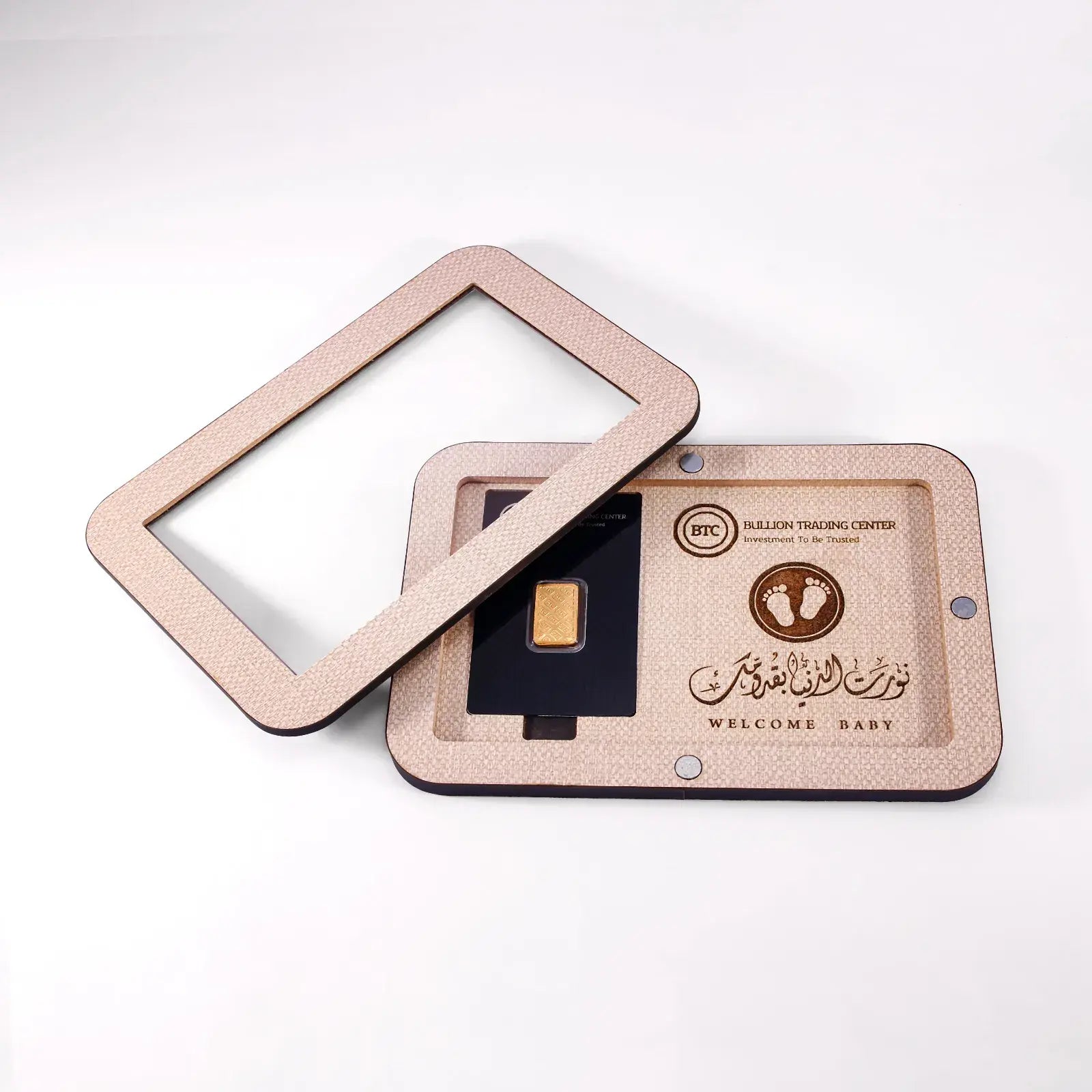 Small Gift Box for Gold Bar (Single Card)