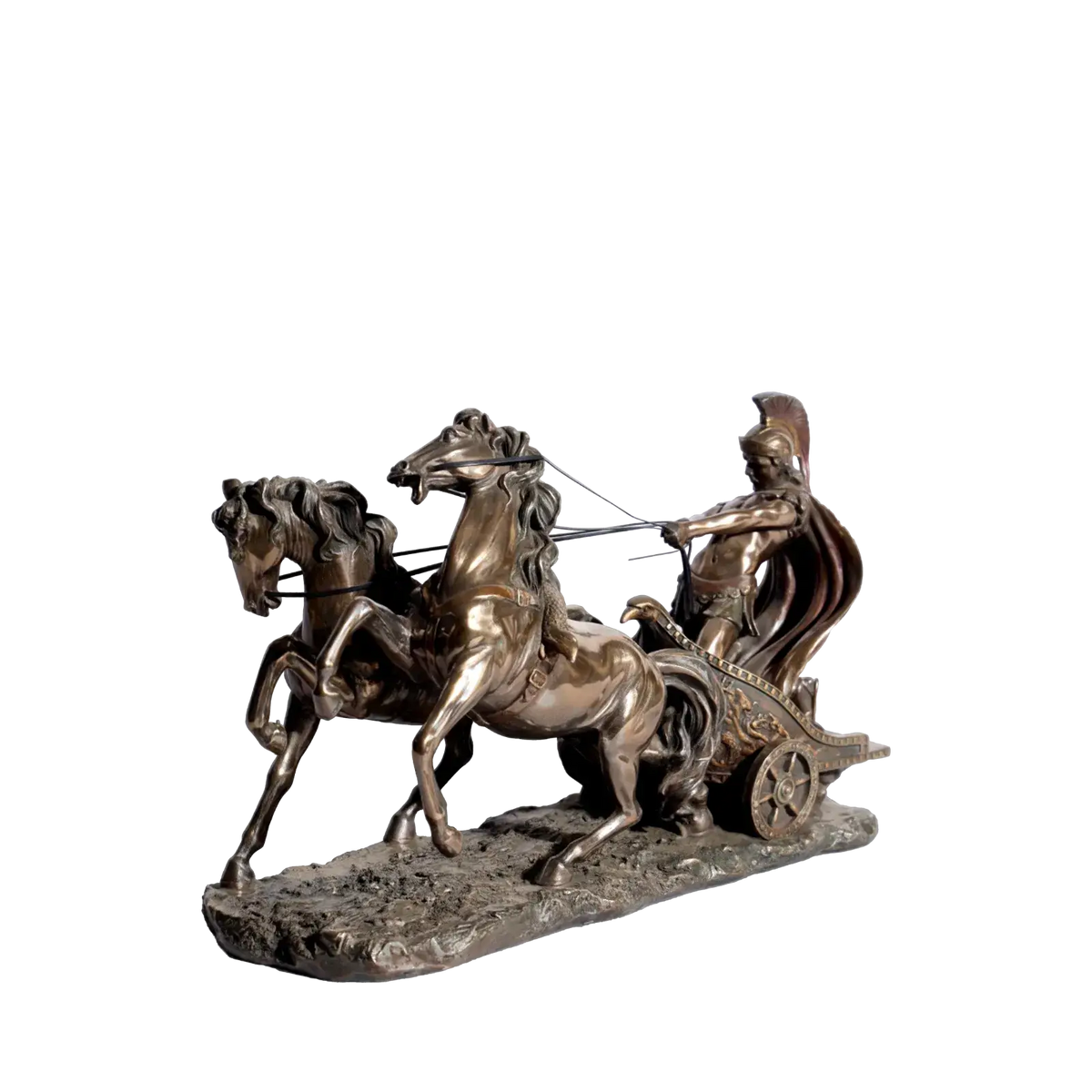 Small War Wheel Statue