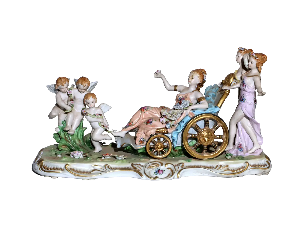The Chariot and Cherubs Scene