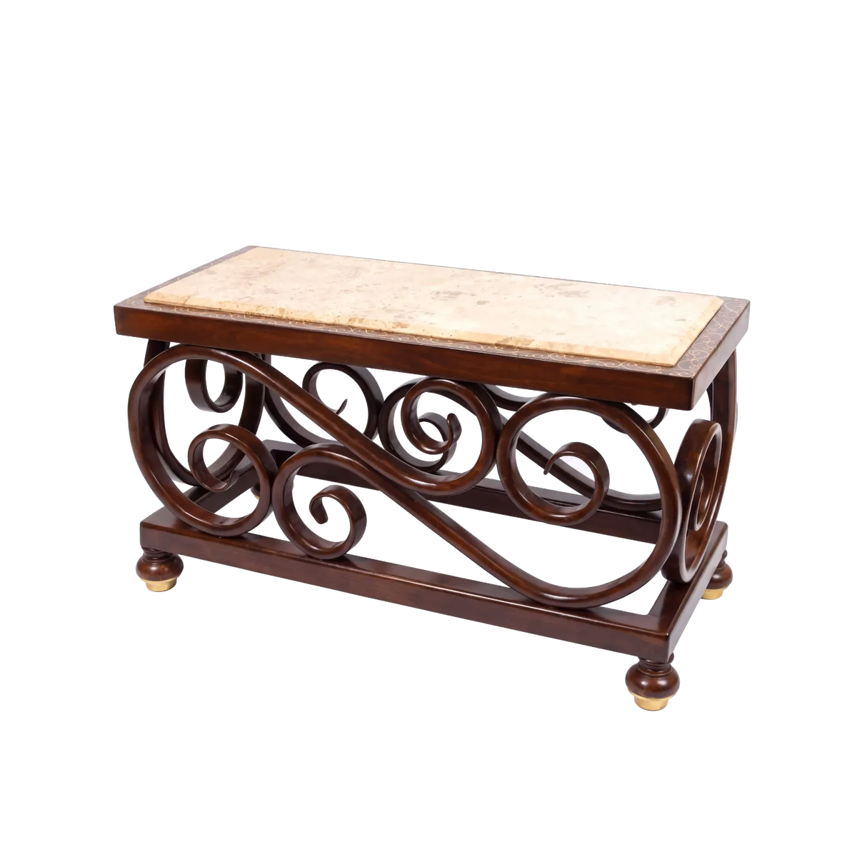 Scroll Marble Table