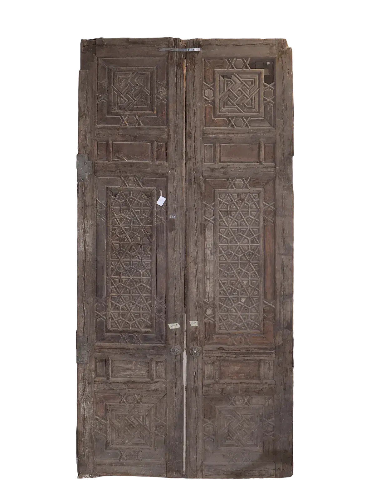 A Vintage Arabic Doors made of Wood - 1248 .